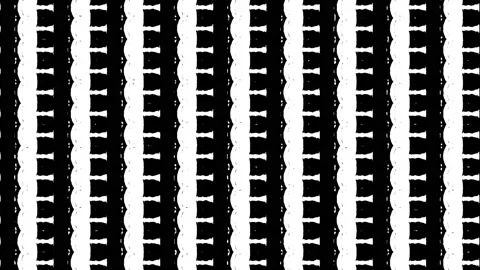 Black and white flowing liquid waves abstract motion blurred background. Stock Footage 152030587