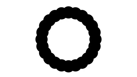 Black And White Frame For Text Concept Stock Footage 298281458
