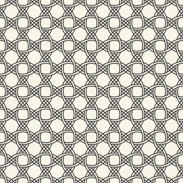 Black-and-white geometric pattern Stock Illustration