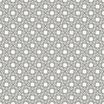 Black-and-white geometric pattern Stock Illustration