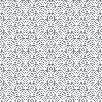Black-and-white geometric pattern Stock Illustration