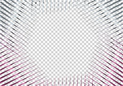 Black and white geometric pattern with pink and purple gradient background and Stock Illustration