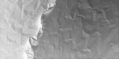 Black and white geometric pattern with diagonal rows of small square dots an 스톡 일러스트