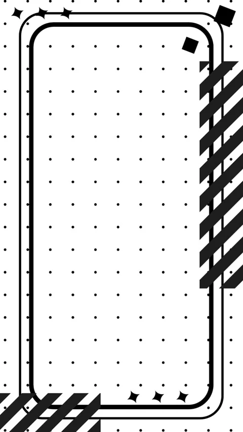 Black and white geometry background animation Stock Footage 276252231