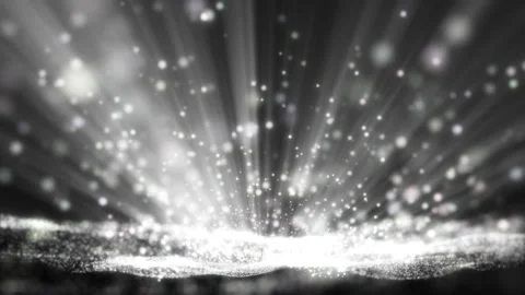 Black and white Glitter light particles and shine light ray beam abstract bla Stock Footage 172099676