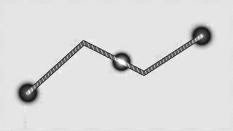 Black and White GPS Trail Background Seamless Loop Stock Footage 341769252
