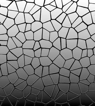 Black and white gradient mosaic background forming a modern design Stock Illustration