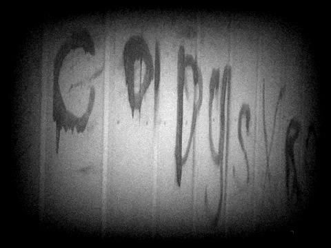 Black and White graffiti Stock Footage 67223899
