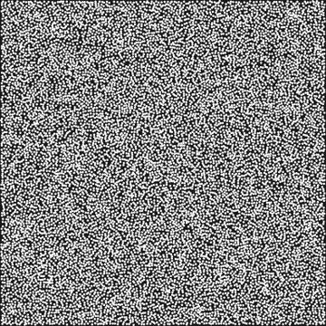 Black and white grainy dotwork texture. Retro halftone stippled background Stock Illustration