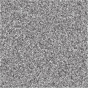 Black and white grainy dotwork texture. Retro halftone stippled background Stock Illustration