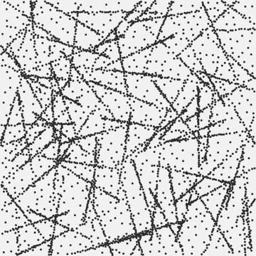 Black and white graphic vector pattern with dotted lines 스톡 일러스트