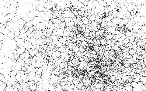 A black and white grunge of a effect,  a white and black texture with dots Stock Illustration