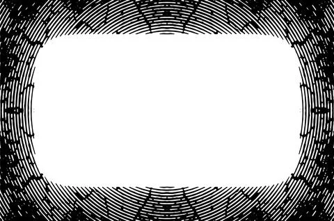Black and white Grunge frame, Grunge border, grunge border template frame Stock Illustration