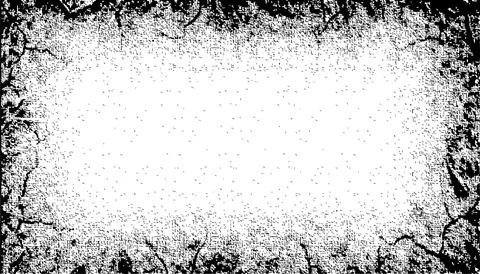Black and white Grunge frame, Grunge border, grunge border template frame Stock Illustration