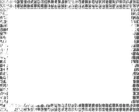 Black and white Grunge frame, Grunge border, grunge border template frame Stock Illustration