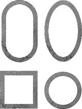 Black and white Grunge frame, Grunge border, grunge border template frame Stock Illustration