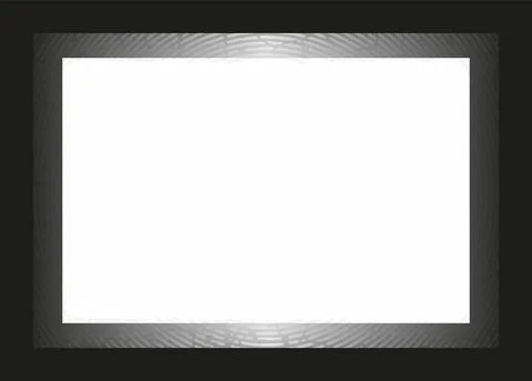 Black and white Grunge frame, Grunge border, grunge border template frame Stock Illustration