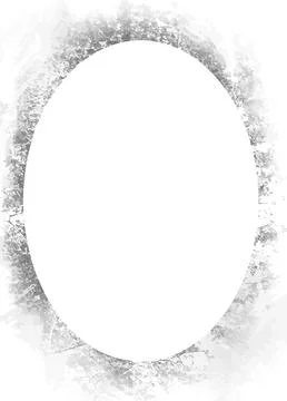 Black and white Grunge frame, Grunge border, grunge border template frame Stock Illustration