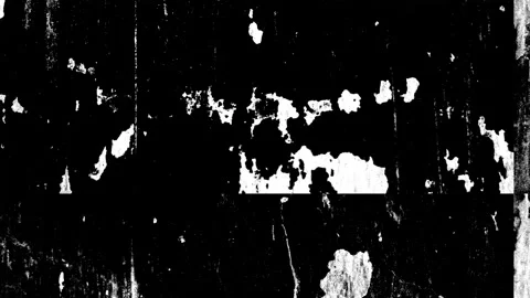 Black and white grunge texture of concrete seamless loop background Video stock 285521742