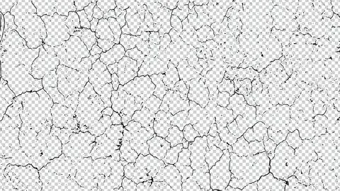 Black and white grunge texture vector, grungy effect for overlay design Stock Illustration