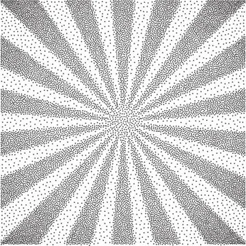 Black and white halftone background Stock Illustration