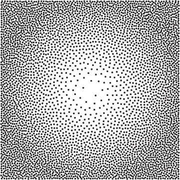 Black and white halftone background Stock Illustration