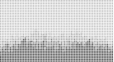 A black and white halftone dot pattern Stock Illustration