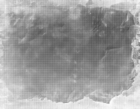 Black and white halftone dot pattern background texture seamless repeat blac Stock Illustration