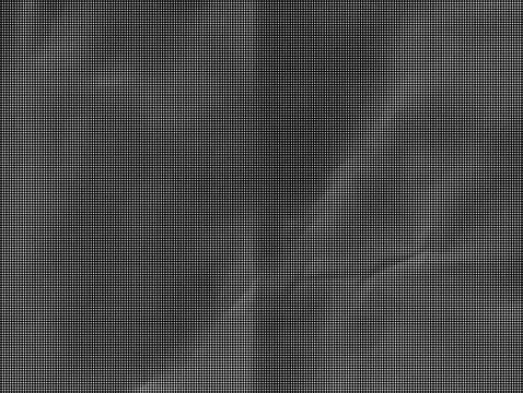 Black and white halftone dot pattern background texture with fine grid patte Stock Illustration