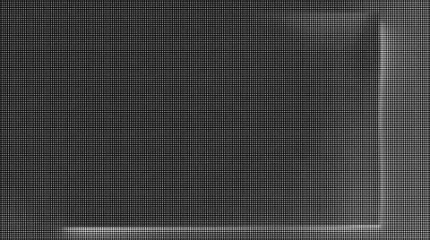Black and white halftone dot pattern background with density and subtle text イラスト素材