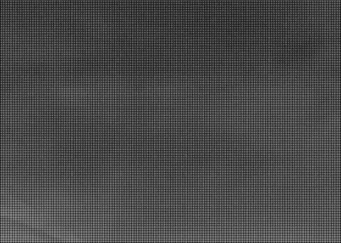 Black and white halftone dot pattern background with density fine dots black Illustrazione stock