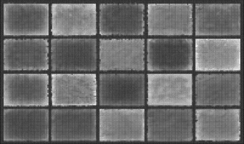 Black and white halftone dot pattern background with diagonal grid texture d Stock Illustration