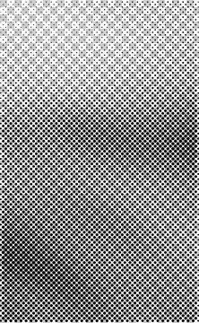 Black and White Halftone Dot Gradient Texture Pattern Stock Illustration