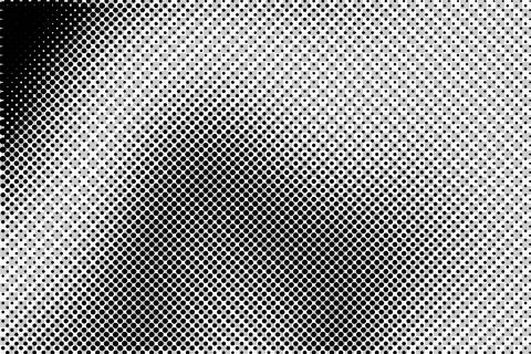 Black and white halftone dot pattern texture with abstract gradient design 스톡 일러스트