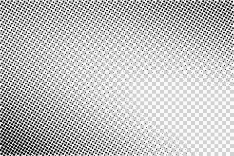 Black and white halftone dot pattern texture background 스톡 일러스트