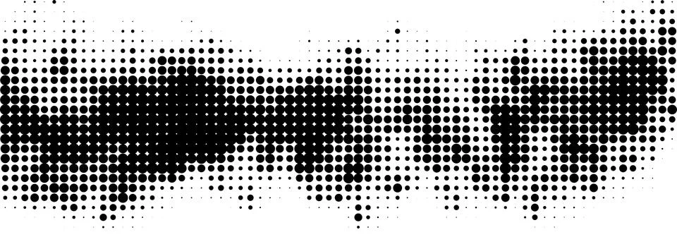 Black and white halftone pattern. abstract halftone dotted background Stock Illustration