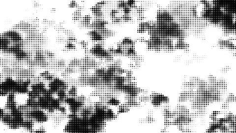 Black and white halftone pattern. abstract halftone dotted background Stock Illustration