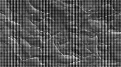 Black and white halftone pattern with circular dots of varying sizes creatin 库存插图