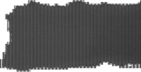 Black and white halftone pattern with dense circular dot grid texture backgr 库存插图