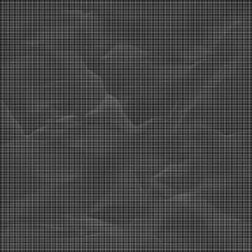 Black and white halftone pattern with dense circular dots creating a texture Illustrazione stock