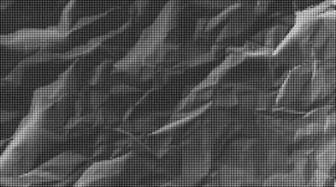 Black and white halftone pattern with dense dot grid texture and subtle grad 库存插图