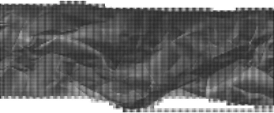 Black and white halftone pattern with dense dot grid texture dot pattern mon Stock Illustration