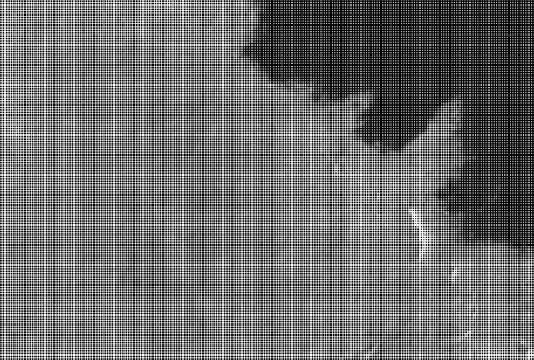 Black and white halftone pattern with dense rows of small dots creating a te イラスト素材