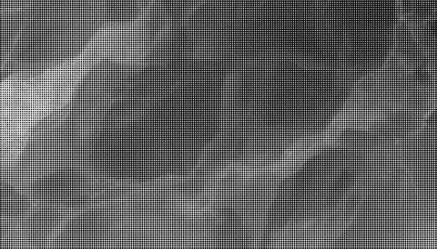 Black and white halftone pattern with dense rows of small dots forming a gri 库存插图