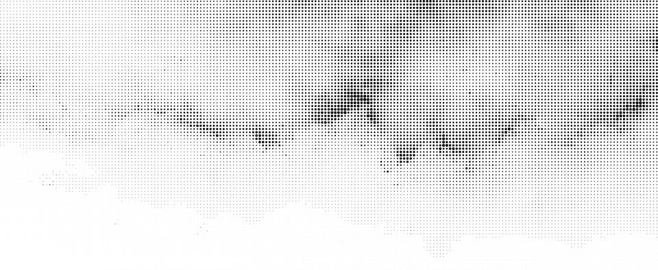 Black and white halftone pattern with diagonal dot gradient from dense to sp Stock Illustration
