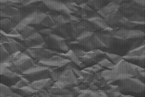 Black and white halftone pattern with diagonal dot gradient transitioning fr Stock Illustration