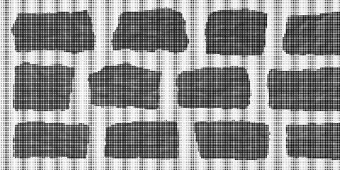 Black and white halftone pattern with diagonal gradient transition from blac Stock Illustration