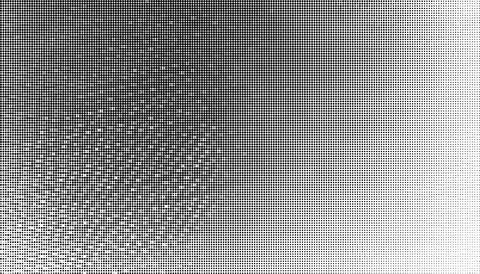 Black and white halftone pattern with diagonal grid of fine dots creating a  库存插图