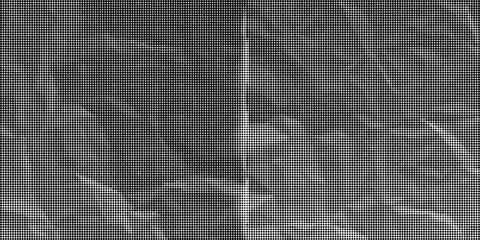 Black and white halftone pattern with diagonal lines and circular dots creat 库存插图