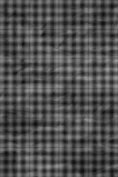 Black and white halftone pattern with evenly spaced circular dots creating a イラスト素材